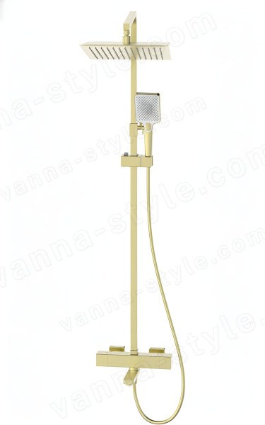 Душевая система Wonzon&amp;Woghand WW-88739901-BG, брашированное золото