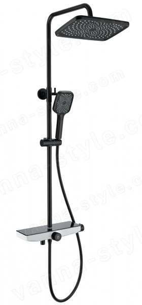 Душевая система Wonzon&amp;Woghand ThermoKlick WW-B3098-A-MB