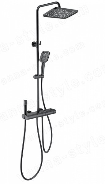 Душевая система Wonzon&amp;Woghand Muse Legato WW-B4129-MB