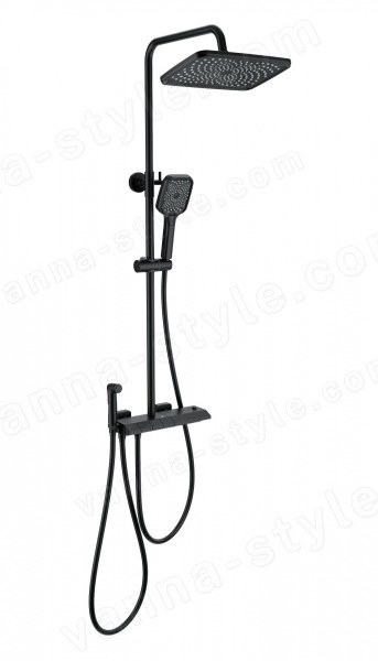 Душевая система Wonzon&Woghand Muse Piano WW-B4132-A-MB