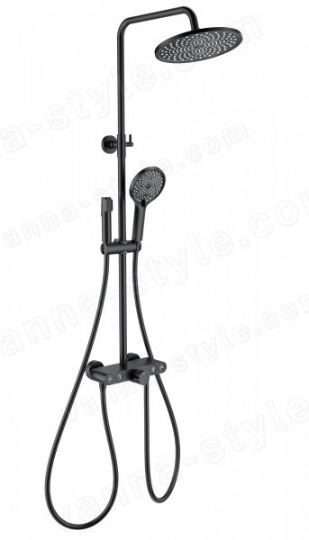 Душевая система Wonzon&amp;Woghand Muse Selesta WW-B4113-MB