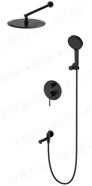 Встраиваемая душевая система Wonzon&Woghand Stick WW-88939017-MB