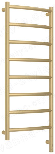 Полотенцесушитель электрический Сунержа Галант 3.1 R 40x100, шампань матовая