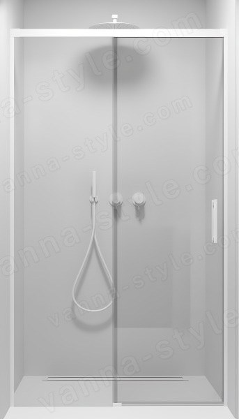 Душевая дверь Radaway Idea DWJ White 110 L, профиль белый, профиль белый