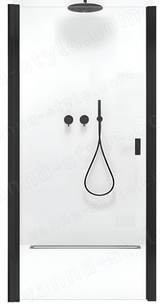 Душевая дверь Radaway Nes Black DWJ I 70 L, профиль черный, профиль черный