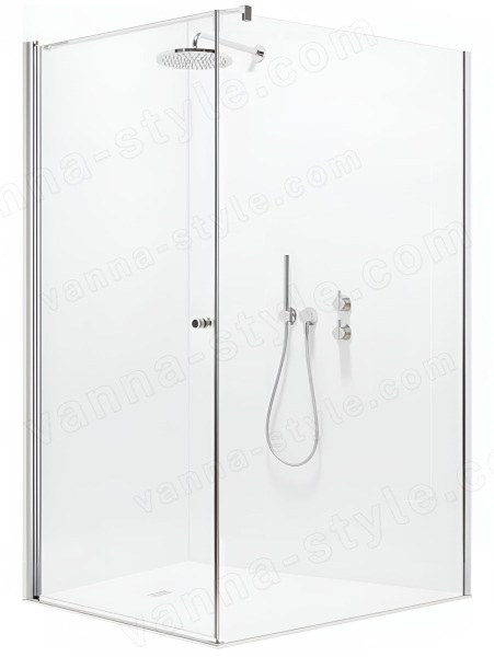 Душевой уголок Radaway Eos KDJ 90x100 L, профиль хром, профиль хром