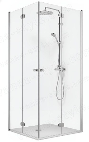 Душевой уголок Radaway Eos КDD-B 90x100, профиль хром, профиль хром