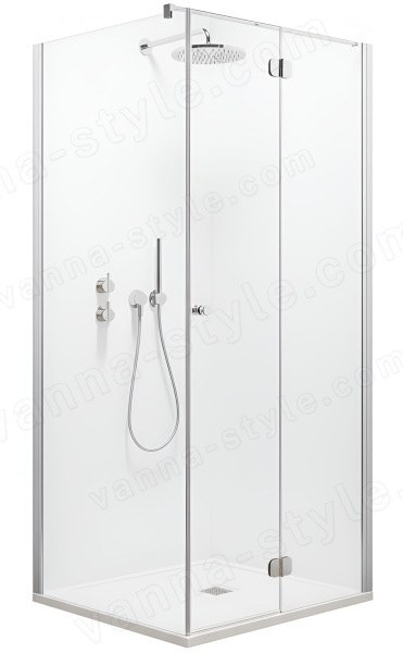 Душевой уголок Radaway Eos KDJ-B 80x80 R, профиль хром, профиль хром