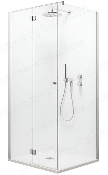 Душевой уголок Radaway Eos KDJ-B 80x100 L, профиль хром, профиль хром