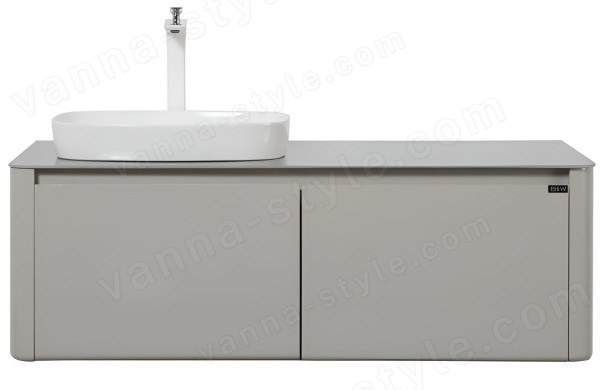 Тумба с раковиной Black&White Universe U915.1400L подвесная