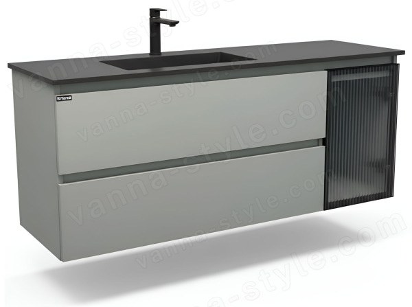 Тумба с раковиной Orans BC-2055-1200L-2GC подвесная подвесная