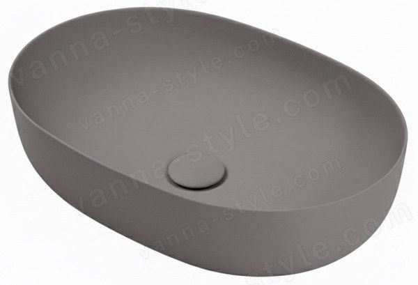 Накладная раковина Kerasan Nolita 534389 60x40, Ferro Matt 60x40, Ferro Matt