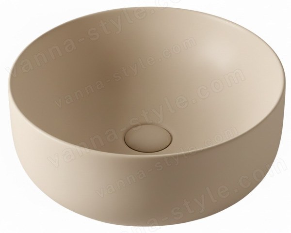 Накладная раковина Kerasan Nolita 534481 40x40, Nocciola 40x40, Nocciola