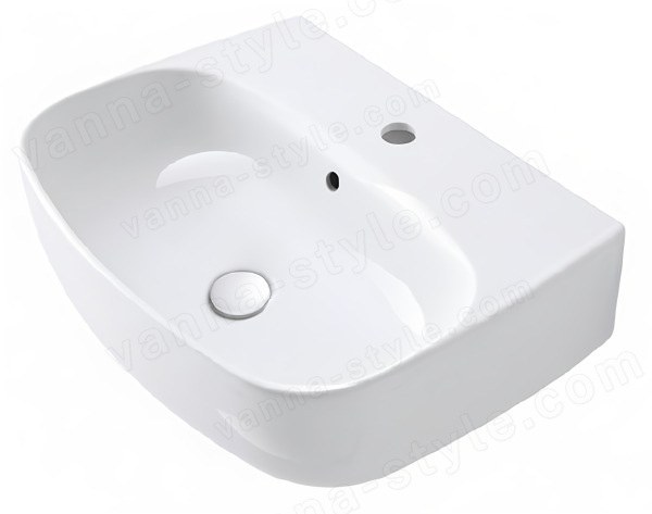 Раковина Kerasan Nolita 534001*1 50x45, белая 50x45, белая