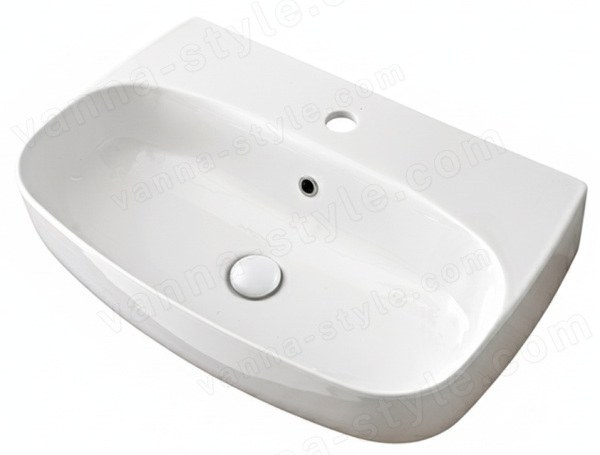 Раковина Kerasan Nolita 534201*1 70x45, белая  70x45, белая