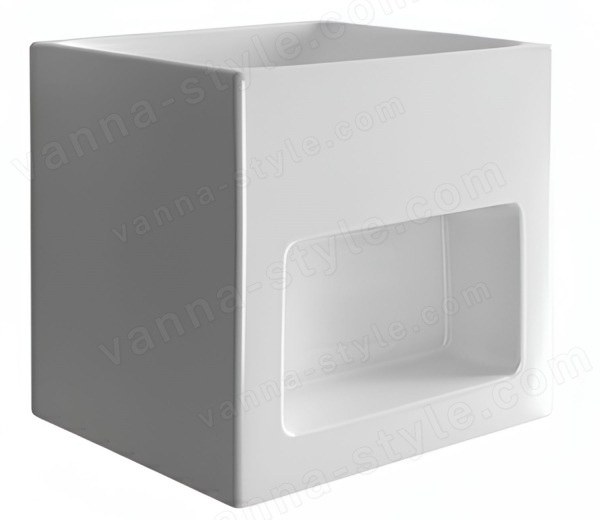 Раковина Kerasan Cento 3538bi*0 45x45, белая 45x45, белая