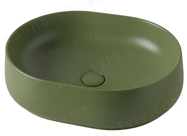 Накладная раковина Kerasan F10 460511 56x44, Verde 56x44, Verde