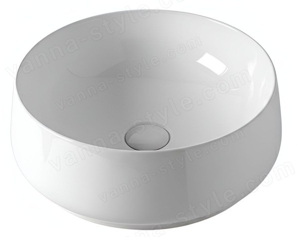 Накладная раковина Kerasan F10 460401 43x43, белая 43x43, белая