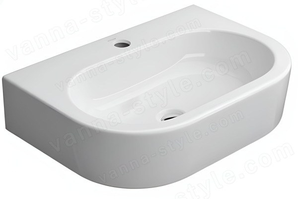 Раковина Kerasan Flo 314101*1 50x40, белая 50x40, белая