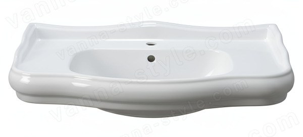 Раковина Kerasan Retro 105001*1 100x54, белая