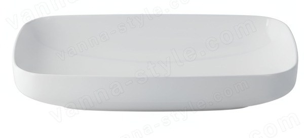 Накладная раковина Kerasan Tribeca 514301 60x38, белая, белая