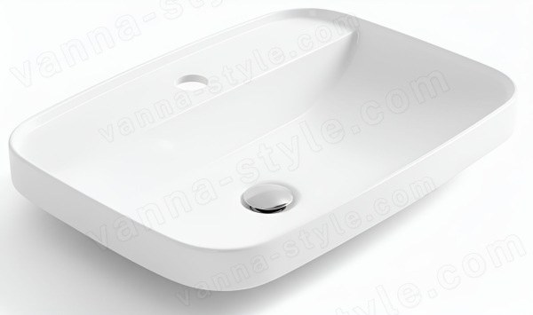 Накладная раковина Kerasan Tribeca 514201*1 60x43, белая, белая