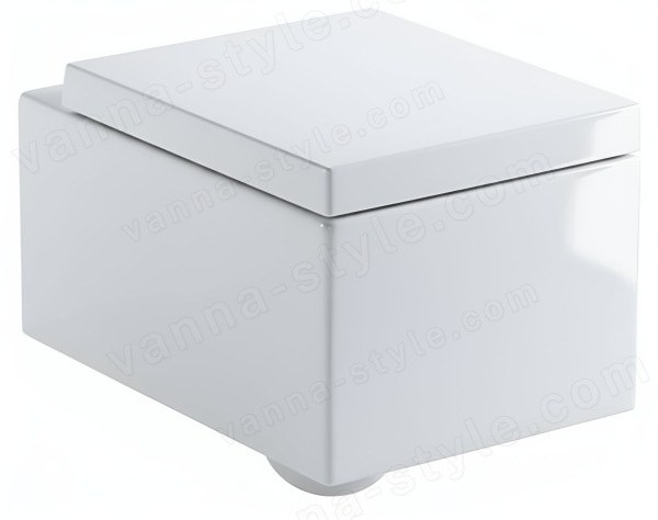 Подвесной унитаз Simas Frozen FZ18bi, белый, белый