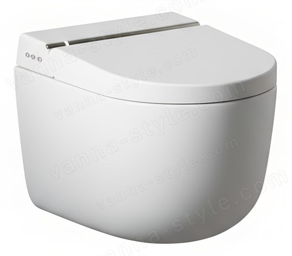 Подвесной электронный унитаз-биде ArtCeram Hype KHYV001 01 00 с сиденьем