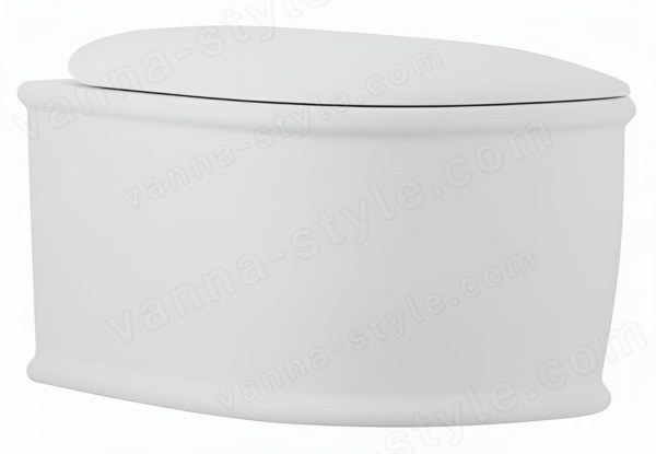 Подвесной унитаз ArtCeram Atelier ATV001 05 00, белый матовый