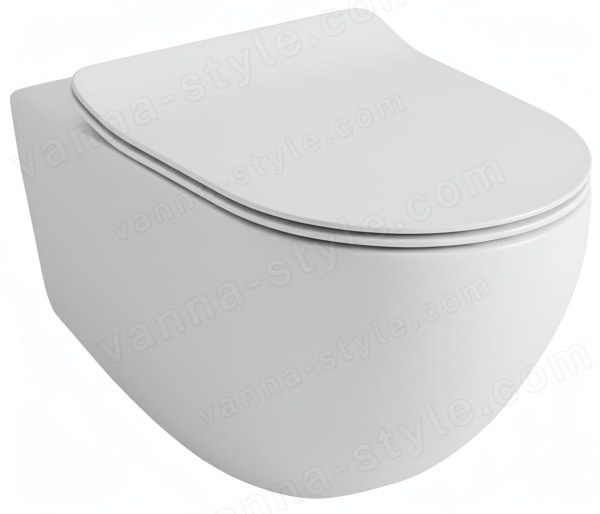 Подвесной унитаз ArtCeram File 2.0 FLV006 05 00, белый матовый