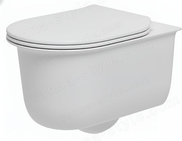 Подвесной унитаз ArtCeram Chic CHV001 05 00, белый матовый