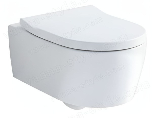 Подвесной унитаз Villeroy&Boch Avento 5656RS01 безободковый, с сиденьем