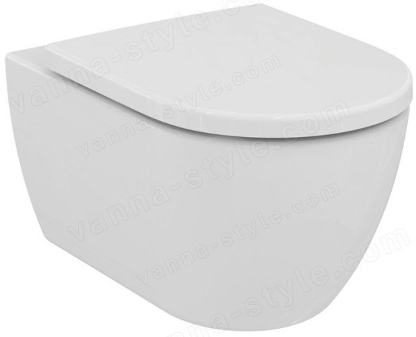 Подвесной унитаз Ideal Standard Ellisse T569201, белый, белый