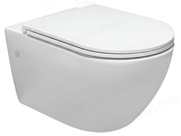 Подвесной унитаз Azzura Lilac LIVCSP000000BI, белый