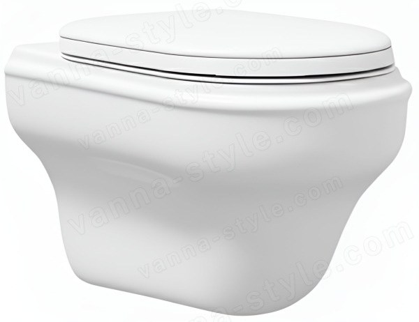 Подвесной унитаз Azzura Charme CHVKSP000000BI, белый