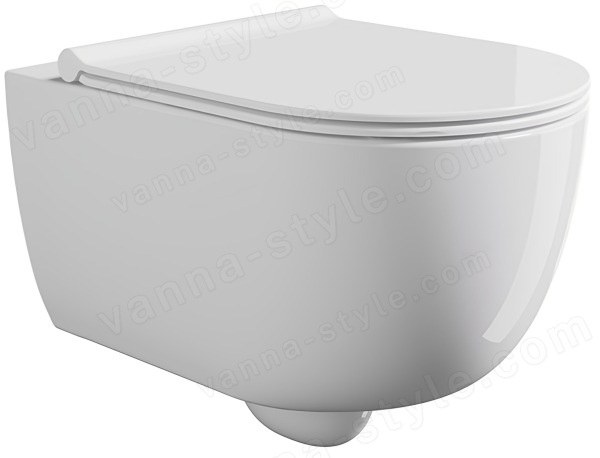 Подвесной унитаз Alice Unica 32240101, белый, белый