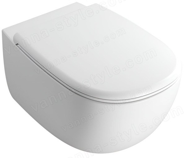 Подвесной унитаз Globo Daily DNS02BO, белый матовый безободковый, белый матовый