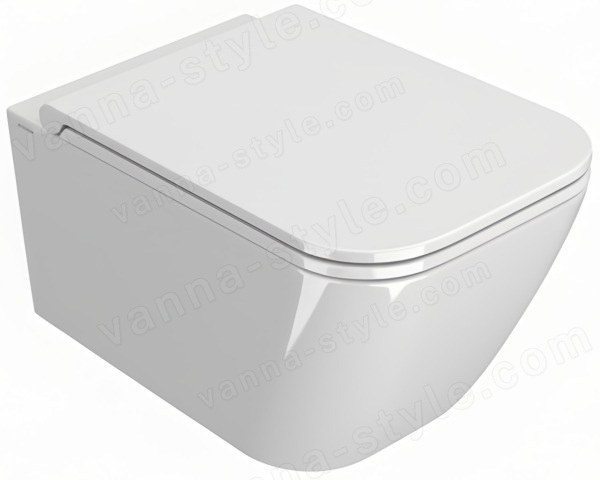 Подвесной унитаз Globo Stone STS06.BI безободковый, белый безободковый, белый