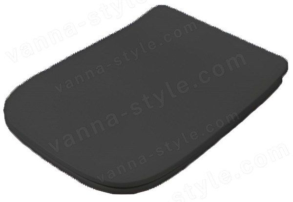 Сидение для унитаза ArtCeram A16 ASA001 17 71, черное матовое