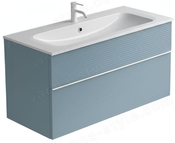 Тумба с раковиной Burgbad Fiumo 122 SFXN122F3957FOT55G0223C0001*1 подвесная подвесная