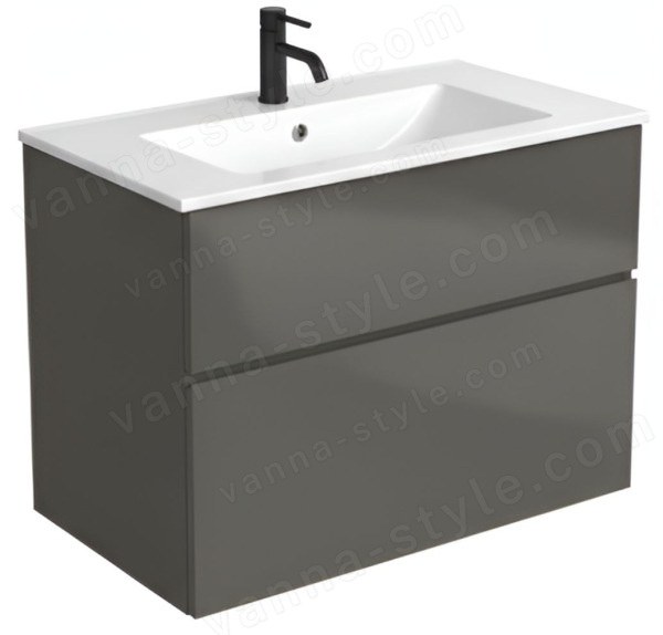 Тумба с раковиной Burgbad Eqio 93 SHBT092F2010G0252C0001*1 подвесная подвесная