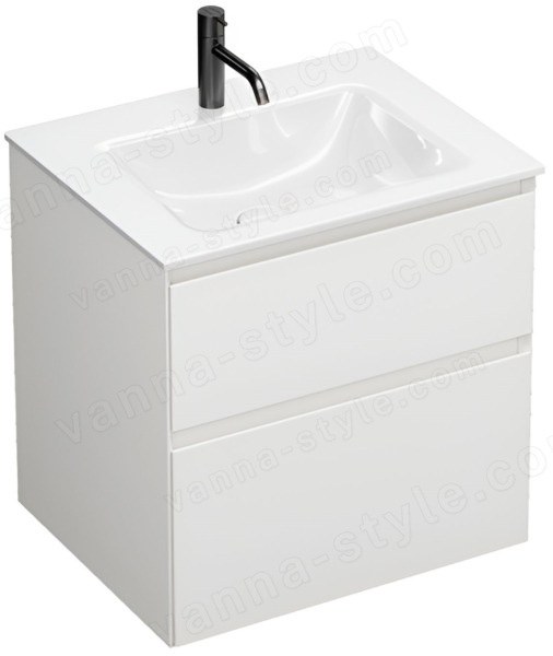 Тумба с раковиной Burgbad Accura 60 SGVI061F6037G0259C0001*1 подвесная подвесная