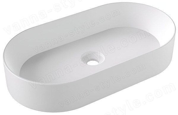 Накладная раковина Alice Spy Oval 34240109 65x36, белая матовая 65x36, белая матовая