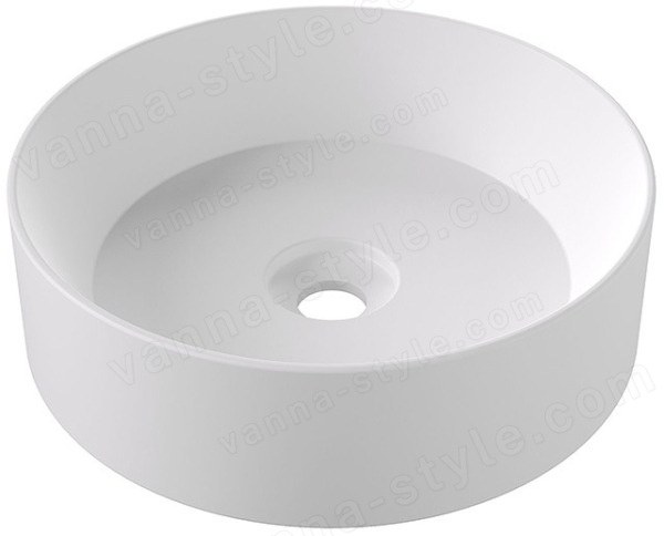 Накладная раковина Alice Spy Oval 34230109 40x40, белая матовая 40x40, белая матовая