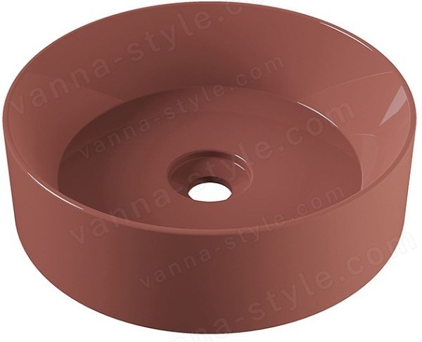 Накладная раковина Alice Spy Oval 34230197 40x40, красная 40x40, красная