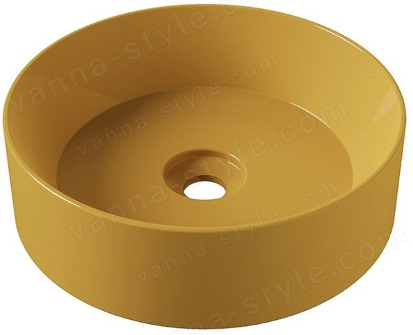 Накладная раковина Alice Spy Oval 34230196 40x40, желтая 40x40, желтая