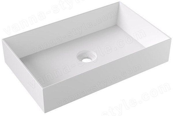 Накладная раковина Alice Spy Rectangular 34250109 60x38, белая матовая 60x38, белая матовая