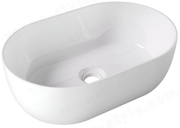 Накладная раковина Alice Unica 32120101 55x35, белая 55x35, белая