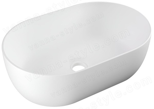 Накладная раковина Alice Unica 32120109 55x35, белая матовая 55x35, белая матовая
