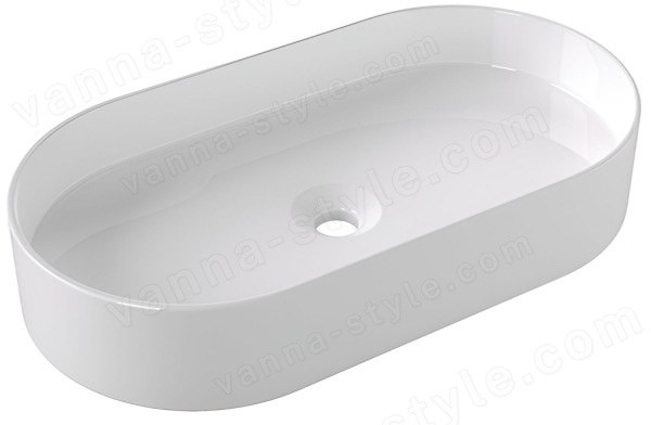 Накладная раковина Alice Hide Stadium 31120101 65x35, белая 65x35, белая